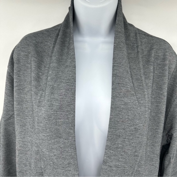 Ministry of Supply | Fusion Classic Grey Heather Terry Cardigan | XXS New - Picture 8 of 14